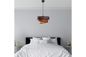 Taklampe Miwako Mørk brun - Mørk brun - Belysning - Innendørsbelysning & Lamper - Taklampe - Kjøkkenlampe & taklampe kjøkken