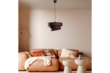 Taklampe Miwako Mørk brun - Mørk brun - Belysning - Innendørsbelysning & Lamper - Taklampe - Kjøkkenlampe & taklampe kjøkken