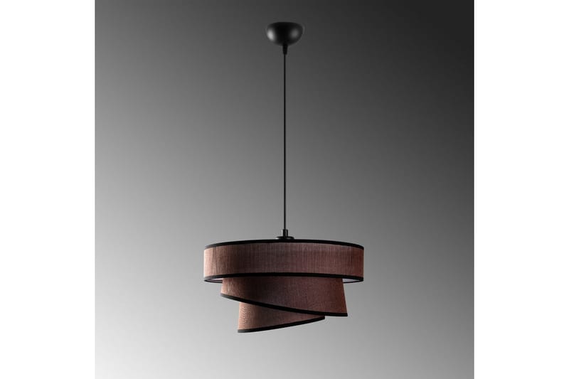 Taklampe Miwako Mørk brun - Mørk brun - Belysning - Innendørsbelysning & Lamper - Taklampe - Kjøkkenlampe & taklampe kjøkken