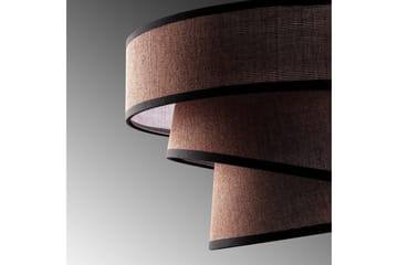 Taklampe Miwako Mørk brun - Mørk brun - Belysning - Innendørsbelysning & Lamper - Taklampe - Kjøkkenlampe & taklampe kjøkken
