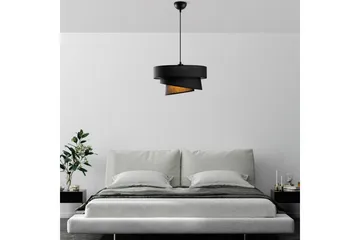 Taklampe Miwako Svart - Svart - Belysning - Innendørsbelysning & Lamper - Taklampe - Kjøkkenlampe & taklampe kjøkken