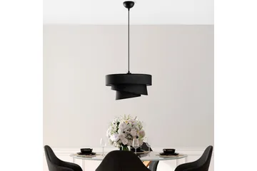 Taklampe Miwako Svart - Svart - Belysning - Innendørsbelysning & Lamper - Taklampe - Kjøkkenlampe & taklampe kjøkken