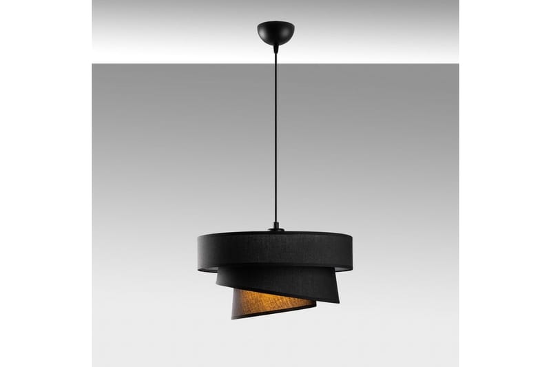 Taklampe Miwako Svart - Svart - Belysning - Innendørsbelysning & Lamper - Taklampe - Kjøkkenlampe & taklampe kjøkken