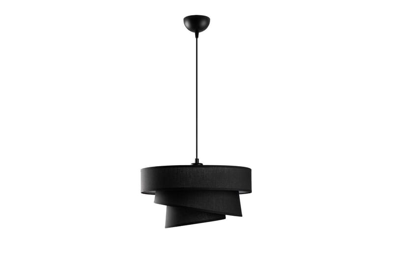 Taklampe Miwako Svart, Svart