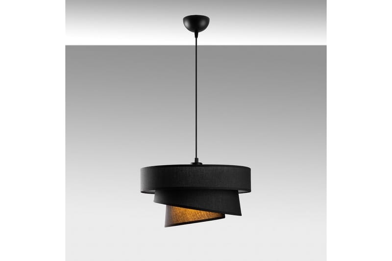 Taklampe Miwako Svart - Svart - Belysning - Innendørsbelysning & Lamper - Taklampe - Kjøkkenlampe & taklampe kjøkken