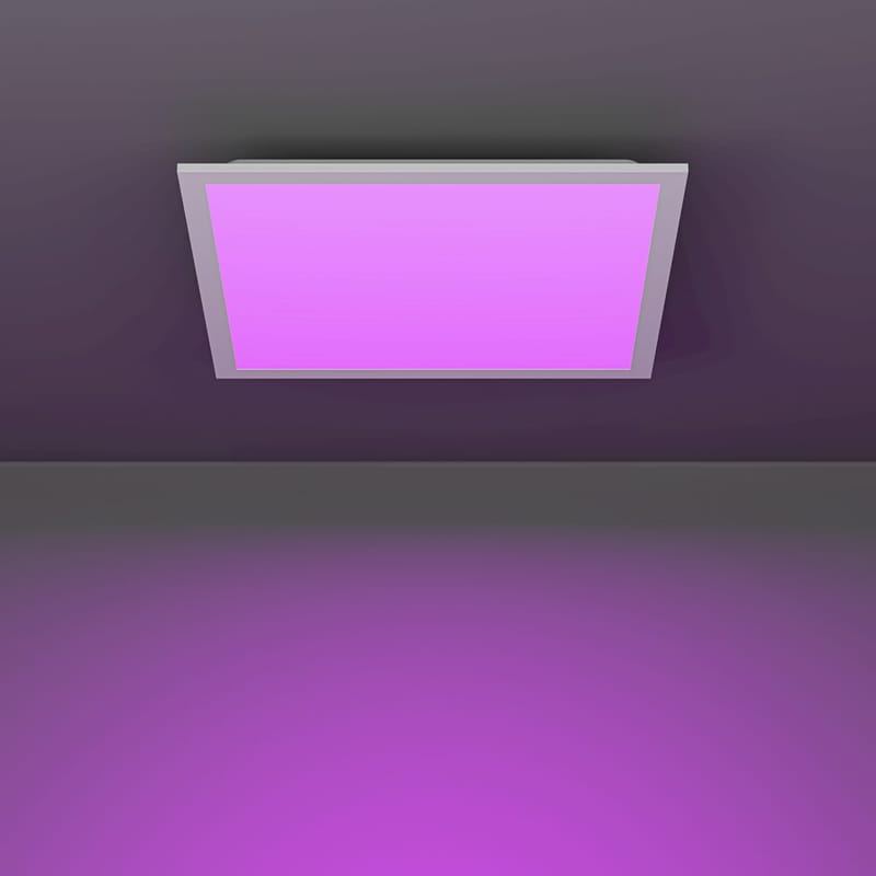 Taklampe Moradillo - Hvit, 393x393 mm - Belysning - Innendørsbelysning & Lamper - Taklampe - Takplafond