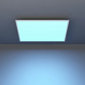 Taklampe Moradillo - Hvit, 595x595 mm - Belysning - Innendørsbelysning & Lamper - Taklampe - Takplafond