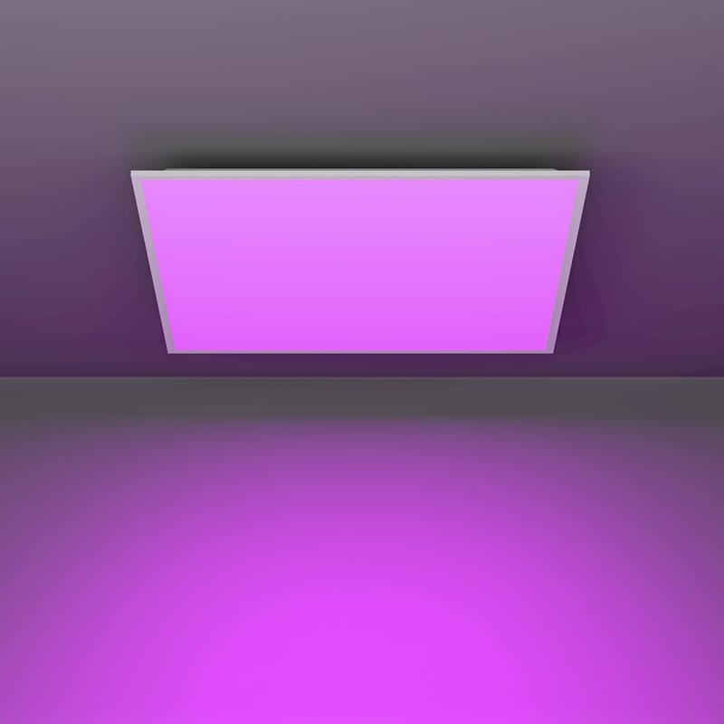 Taklampe Moradillo - Hvit, 595x595 mm - Belysning - Innendørsbelysning & Lamper - Taklampe - Takplafond