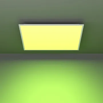 Taklampe Moradillo - Hvit, 595x595 mm - Belysning - Innendørsbelysning & Lamper - Taklampe - Takplafond