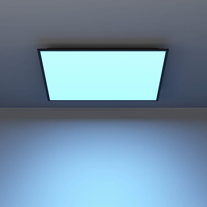 Taklampe Moradillo - Sort, 595x595 mm - Belysning - Innendørsbelysning & Lamper - Taklampe - Takplafond