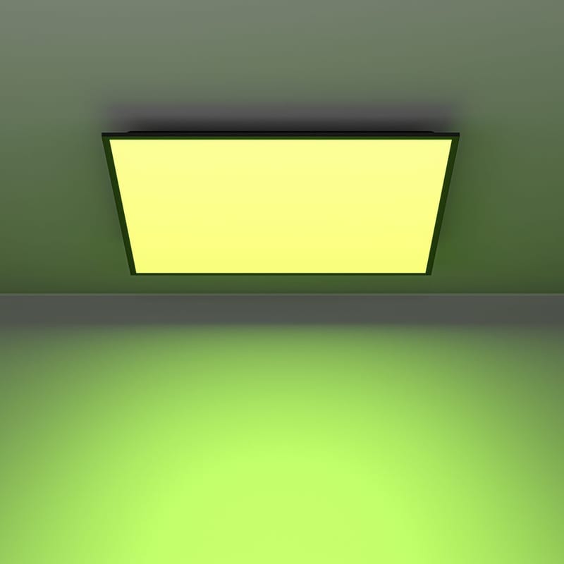 Taklampe Moradillo - Sort, 595x595 mm - Belysning - Innendørsbelysning & Lamper - Taklampe - Takplafond