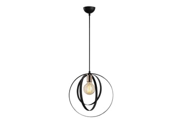 Taklampe Munel Svart - Svart - Belysning - Innendørsbelysning & Lamper - Taklampe - Kjøkkenlampe & taklampe kjøkken