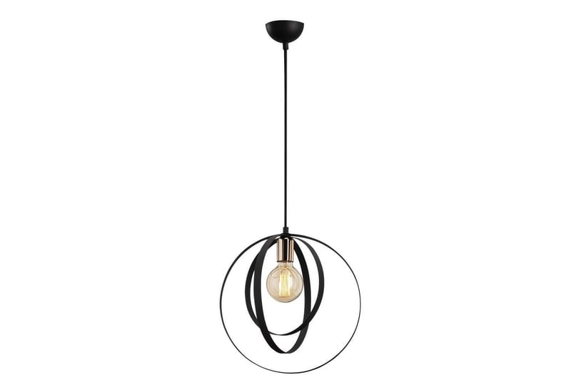 Taklampe Munel Svart - Svart - Belysning - Innendørsbelysning & Lamper - Taklampe - Kjøkkenlampe & taklampe kjøkken