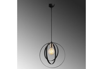 Taklampe Munel Svart - Svart - Belysning - Innendørsbelysning & Lamper - Taklampe - Kjøkkenlampe & taklampe kjøkken