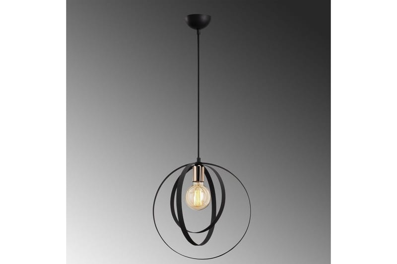 Taklampe Munel Svart - Svart - Belysning - Innendørsbelysning & Lamper - Taklampe - Kjøkkenlampe & taklampe kjøkken