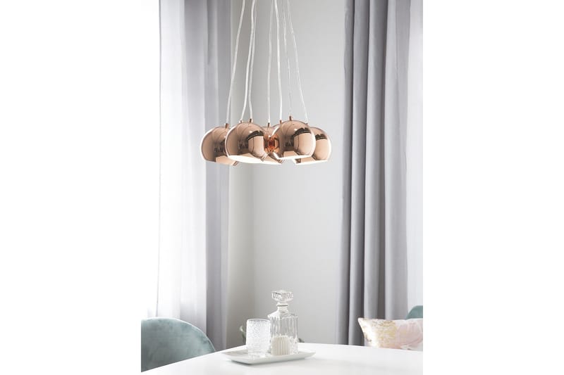 Taklampe Olza - Kobber - Belysning - Innendørsbelysning & Lamper - Taklampe - Kjøkkenlampe & taklampe kjøkken