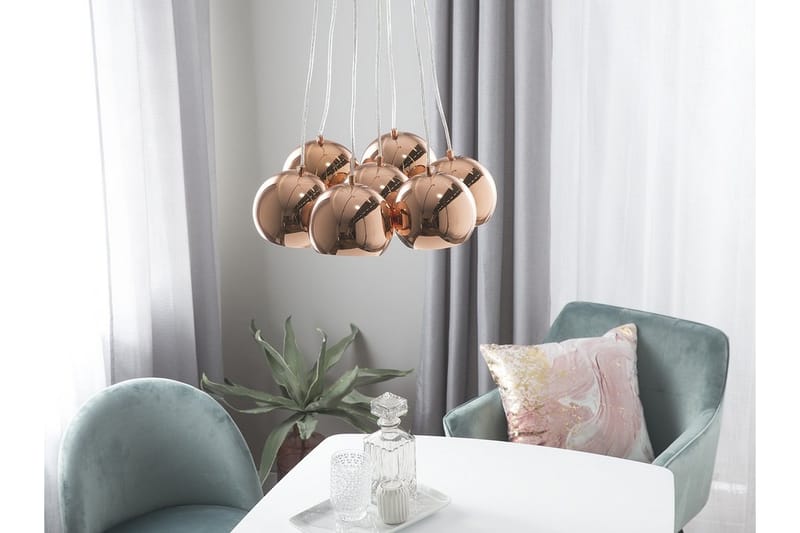 Taklampe Olza - Kobber - Taklampe - Vinduslampe - Lamper gang - Pendellamper & Hengelamper - Kjøkkenlampe & taklampe kjøkken - Taklampe stue - Vinduslampe hengende - Taklampe soverom