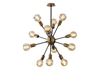 Taklampe Ostrell Svart - Svart - Belysning - Innendørsbelysning & Lamper - Taklampe - Kjøkkenlampe & taklampe kjøkken