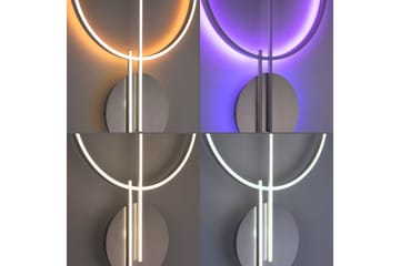 Taklampe Q-Arkoa - 60x6x115 cm - Belysning - Innendørsbelysning & Lamper - Taklampe - Takplafond
