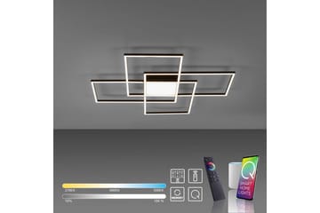 Taklampe Q-Asmin - 80x6x80 cm - Belysning - Innendørsbelysning & Lamper - Taklampe - Takplafond