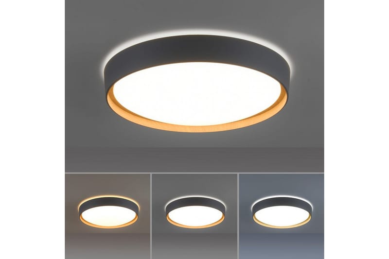 Taklampe Q-Emilia - 50x12x50 cm - Belysning - Innendørsbelysning & Lamper - Taklampe - Takplafond