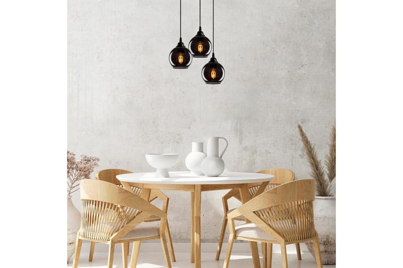 Taklampe Røkt Fume - Mørkegrå - Belysning - Innendørsbelysning & Lamper - Taklampe - Kjøkkenlampe & taklampe kjøkken