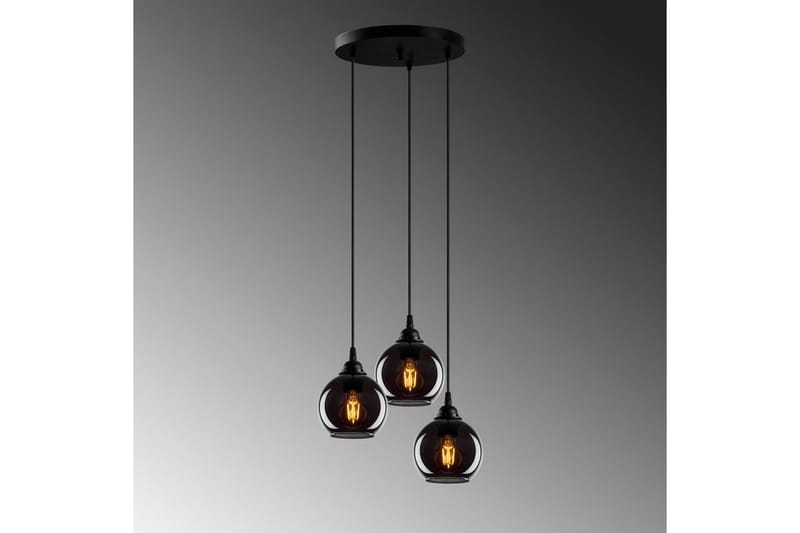 Taklampe Røkt Fume - Mørkegrå - Belysning - Innendørsbelysning & Lamper - Taklampe - Kjøkkenlampe & taklampe kjøkken