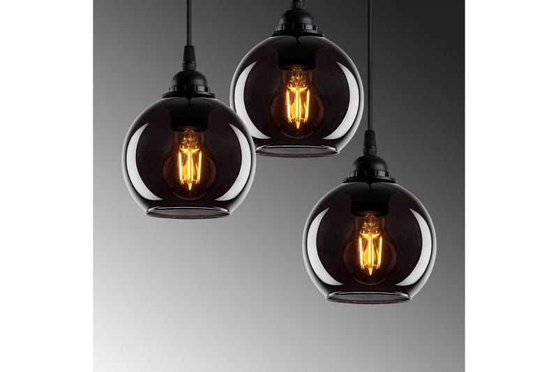 Taklampe Røkt Fume - Mørkegrå - Belysning - Innendørsbelysning & Lamper - Taklampe - Kjøkkenlampe & taklampe kjøkken