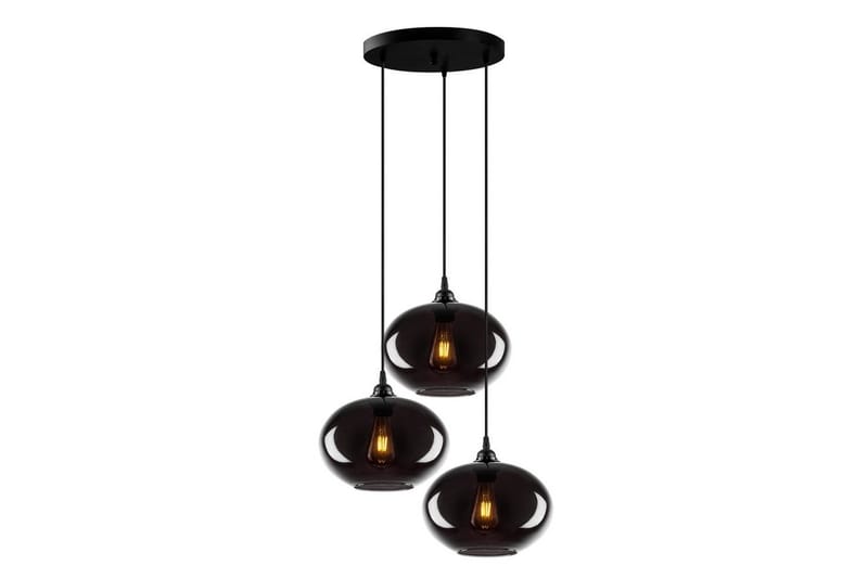 Taklampe Røykfarget Fume - Mørkegrå - Belysning - Innendørsbelysning & Lamper - Taklampe - Kjøkkenlampe & taklampe kjøkken