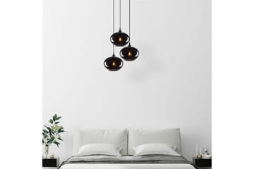 Taklampe Røykfarget Fume - Mørkegrå - Belysning - Innendørsbelysning & Lamper - Taklampe - Kjøkkenlampe & taklampe kjøkken