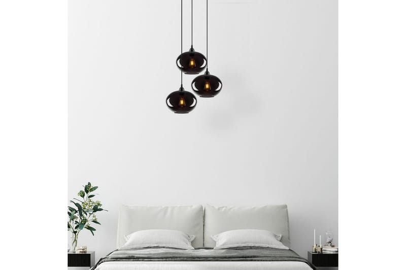 Taklampe Røykfarget Fume - Mørkegrå - Belysning - Innendørsbelysning & Lamper - Taklampe - Kjøkkenlampe & taklampe kjøkken