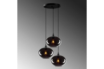 Taklampe Røykfarget Fume - Mørkegrå - Belysning - Innendørsbelysning & Lamper - Taklampe - Kjøkkenlampe & taklampe kjøkken