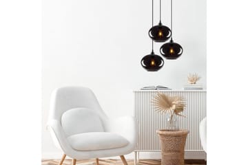 Taklampe Røykfarget Fume - Mørkegrå - Belysning - Innendørsbelysning & Lamper - Taklampe - Kjøkkenlampe & taklampe kjøkken