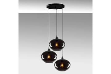 Taklampe Røykfarget Fume - Mørkegrå - Belysning - Innendørsbelysning & Lamper - Taklampe - Kjøkkenlampe & taklampe kjøkken