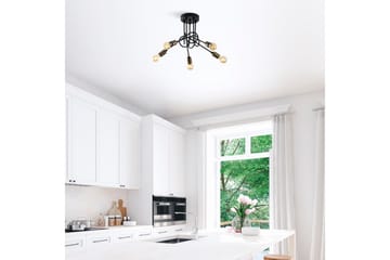 Taklampe Ranju Svart / Antikk Fem Sokkel - Fem Sokkel - Belysning - Innendørsbelysning & Lamper - Taklampe - Kjøkkenlampe & taklampe kjøkken