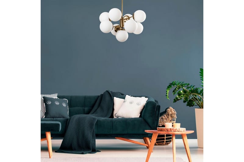 Taklampe Ranpal Bouquet Vintage / Hvit - Hvit - Belysning - Innendørsbelysning & Lamper - Taklampe - Kjøkkenlampe & taklampe kjøkken