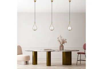 Taklampe Ranpal Singel Gull - Gull - Belysning - Innendørsbelysning & Lamper - Taklampe - Kjøkkenlampe & taklampe kjøkken