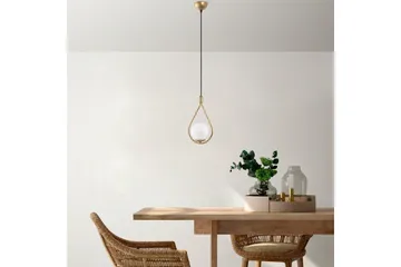 Taklampe Ranpal Singel Gull - Gull - Belysning - Innendørsbelysning & Lamper - Taklampe - Kjøkkenlampe & taklampe kjøkken