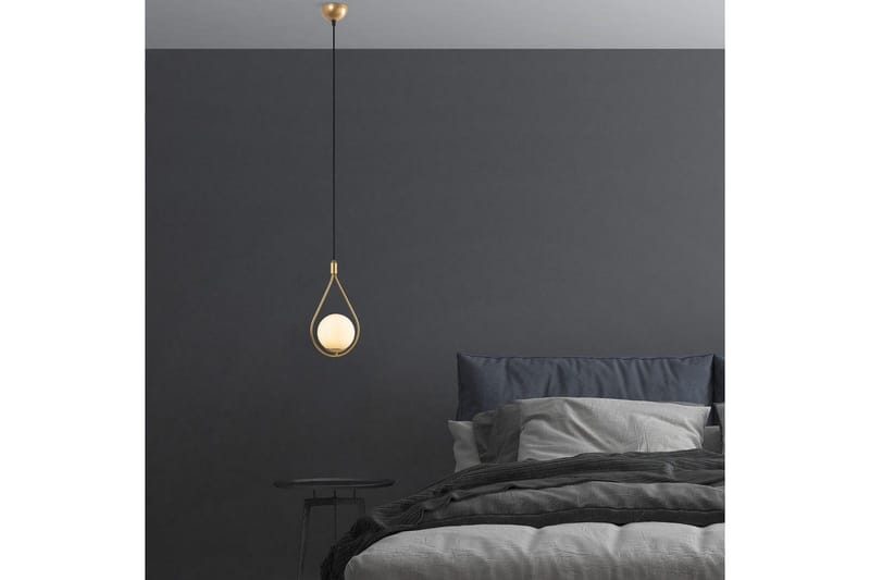 Taklampe Ranpal Singel Gull - Gull - Belysning - Innendørsbelysning & Lamper - Taklampe - Kjøkkenlampe & taklampe kjøkken