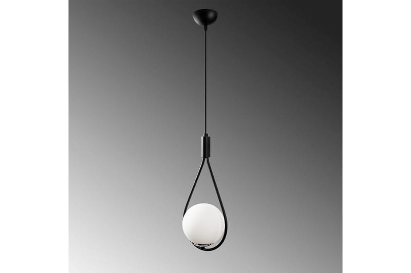 Taklampe Ranpal Singel Svart - Svart - Belysning - Innendørsbelysning & Lamper - Taklampe - Kjøkkenlampe & taklampe kjøkken