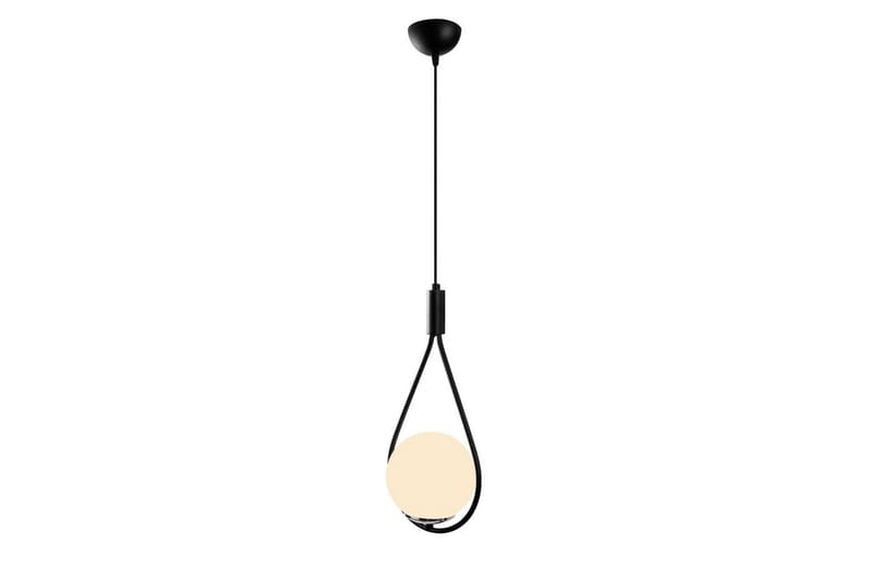 Taklampe Ranpal Singel Svart - Svart - Belysning - Innendørsbelysning & Lamper - Taklampe - Kjøkkenlampe & taklampe kjøkken