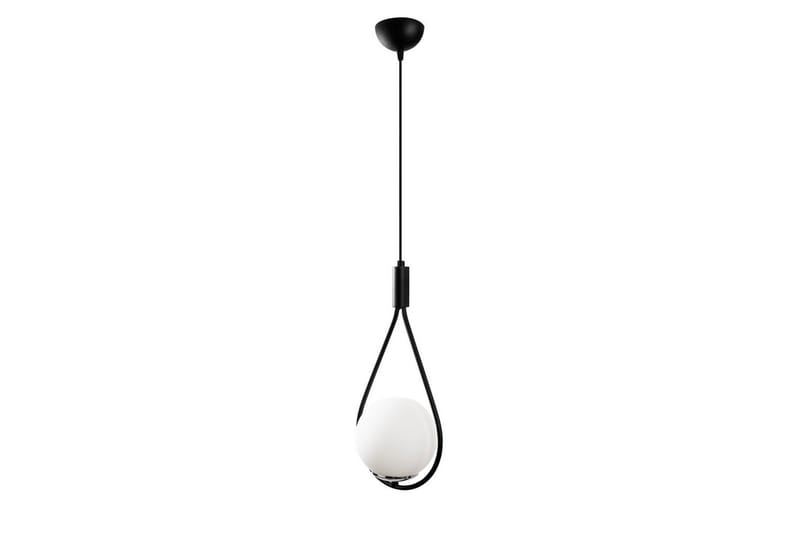 Taklampe Ranpal Singel Svart - Svart - Belysning - Innendørsbelysning & Lamper - Taklampe - Kjøkkenlampe & taklampe kjøkken