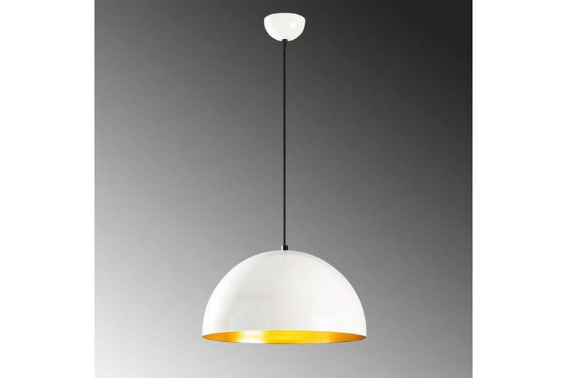 Taklampe Rantesh Hvit - 40 x 40 cm - Belysning - Innendørsbelysning & Lamper - Taklampe - Kjøkkenlampe & taklampe kjøkken