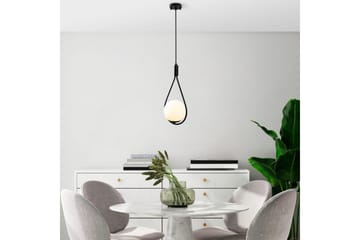 Taklampe Rate 8 svart - Svart - Belysning - Innendørsbelysning & Lamper - Taklampe - Kjøkkenlampe & taklampe kjøkken