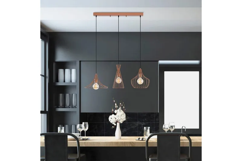 Taklampe Renla Kobber - Kobber - Belysning - Innendørsbelysning & Lamper - Taklampe - Kjøkkenlampe & taklampe kjøkken