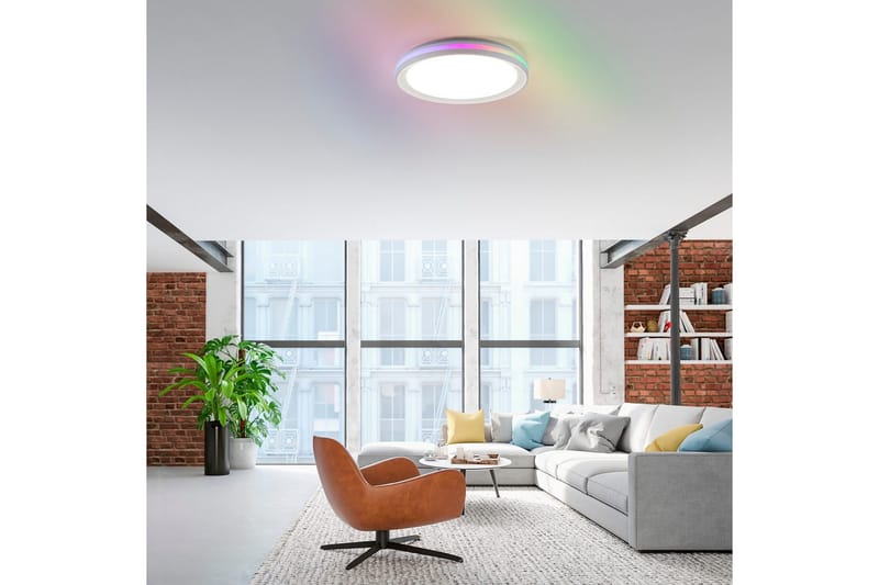 Taklampe Ribbon - 40x7x40 cm - Belysning - Innendørsbelysning & Lamper - Taklampe - Takplafond