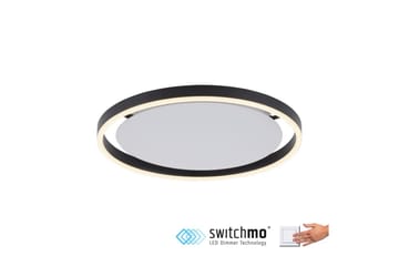 Taklampe Ritus - 39,3x5,3x39,3 cm, Antrasitt - Belysning - Innendørsbelysning & Lamper - Taklampe - Takplafond