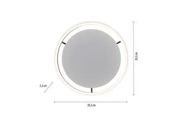 Taklampe Ritus - 39,3x5,3x39,3 cm, Antrasitt - Belysning - Innendørsbelysning & Lamper - Taklampe - Takplafond