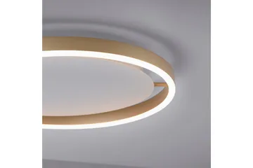 Taklampe Ritus - 39,3x5,3x39,3 cm, Messing Matt - Belysning - Innendørsbelysning & Lamper - Taklampe - Takplafond