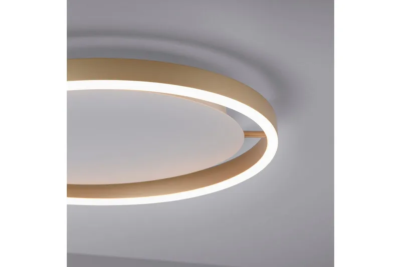 Taklampe Ritus - 39,3x5,3x39,3 cm, Messing Matt - Belysning - Innendørsbelysning & Lamper - Taklampe - Takplafond